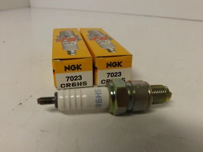 NGK 7023 / CR6HS spark plug  pack of 2 each - Image 1 of 3