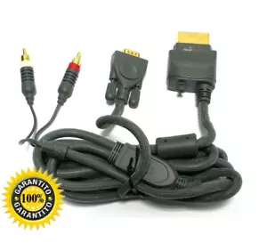 XBOX 360 CAVO VIDEO HD VGA OTTICA RCA audio video e cavo trecciato da 2,5 metri - Bild 1 von 7