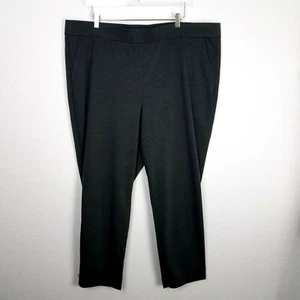 Lane Bryant Damenhose 26 grau schmales Bein Büro Arbeitskleidung Stretch Neu - Bild 1 von 9