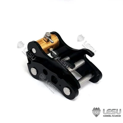 Metal Hydraulic Quick Coupler for LESU PC360 SK500 ZX490 ET26 1/14 RC Excavator - Image 1 of 4