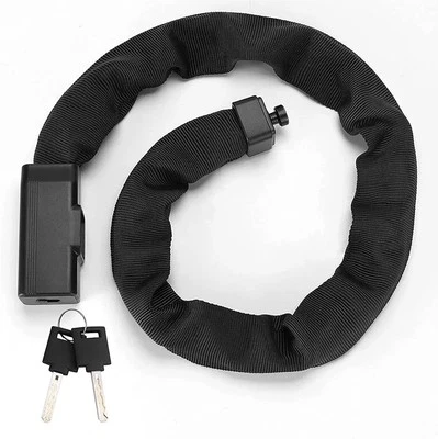 Bycicles Heavy Duty Lock and Chain Set with Key Outdoor Bike Locks - Image 1 of 4