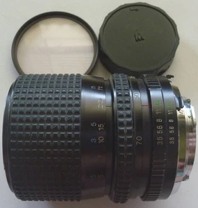 TOKINA RMC 35-70mm 1:4 Japan lens for Minolta MD mount w/ cap and filter UV - Picture 1 of 7