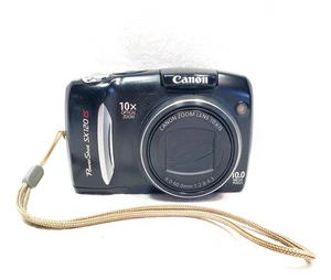 Canon PowerShot SX120 IS Digital Camera Digital Camera Power Shot Tested Works! - Picture 1 of 16