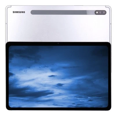Samsung Galaxy Tab S7 Wi-Fi 128GB Silver Gebraucht optischer Displayfehler - Bild 1 von 3