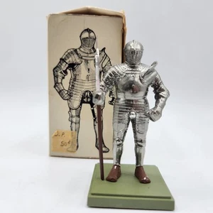 King Henry VIII Foot Combat Armour C.1540 Pewter Detailed Figurine Original Box - Picture 1 of 11