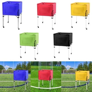 Rolling Sport Ball Cart Multipurpose Ball Storage Bin für Indoor -Fußball im - Picture 1 of 7