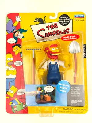 Los Simpson - Grounds Keeper Willie Serie 4 Intelli-Tronic Voice Activado Nuevo en Caja Foto 1 de 2