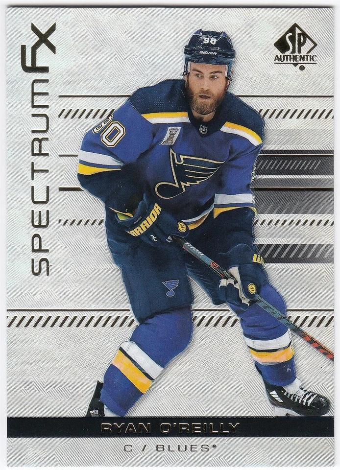 2019-20 Upper Deck SP Authentic Spectrum FX RYAN O'REILLY #S-1 Blues UNSCRATCHED - Image 1 of 1