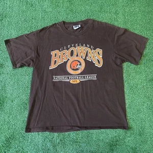 Vintage CSA Cleveland Browns Hemd Herren XL 90s AFC NFL Kurzarm Orange - Bild 1 von 7