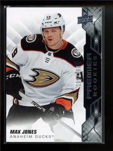 2019 UPPER DECK PREMIER #90 MAX JONES RC ROOKIE /299 - Picture 1 of 3