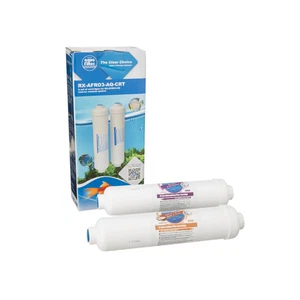 A set of 2 replaceable in-line cartridges for RX-AFRO3-AQ RO system for aquarium - Picture 1 of 1