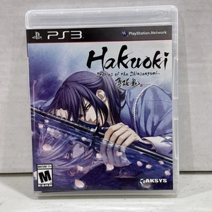 Hakuoki Stories of the Shinsengumi Playstation 3 PS3 Complete in Box - Picture 1 of 4
