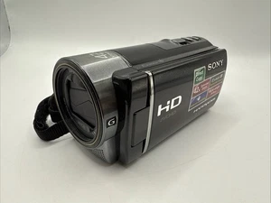 Sony Handycam HDR-CX130E Handheld High Definition Camcorder Black Tested - Picture 1 of 23
