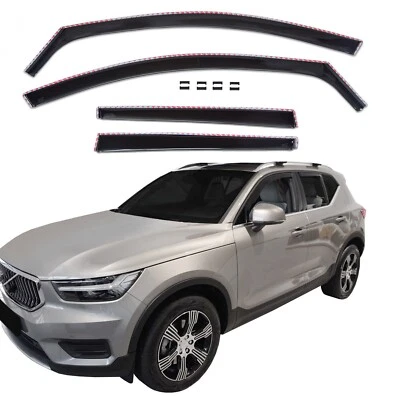 Deflectors In-Channel Vent Window Visor For Volvo XC40 2018-2025 Rain Guard - Image 1 of 4