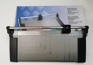 Roll- Schnittschneidemaschine DIN A4 Papierschneidemaschine Metallfläche Wex - Bild 1 von 4