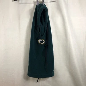 Vintage Green Bay Packers Face Mask Fleece USA Polartec Shiesty Hoodie - Picture 1 of 8