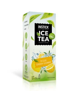 INSTICK Eistee Zitrone (Schwarztee-Extrakt) für 12 x 1,5 L zuckerfreies Getränk - Bild 1 von 2
