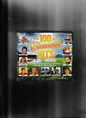 100 Volksmusik Hits  | 5 CD Box | Zustand Neu / OVP - Bild 1 von 2