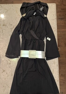 Star Wars Galaxy's Edge Galactic Starcruiser Black Dress Hooded Costume NWT! - Image 1 of 4