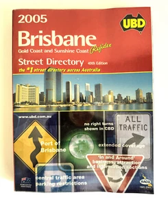 Brisbane Refidex 2005 UBD Street Directory Inc Gold Sunshine Coast 49th Edition - Imagen 1 de 7