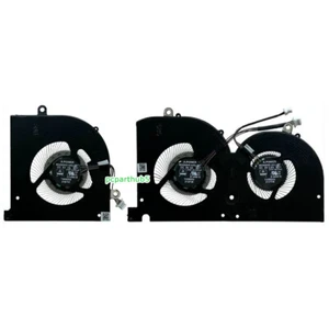 New MSI GS76 WS76 Creator 17 B11UE MS-17M1 CPU GPU Cooling Fan BS5005HS-U31 -U4Q - Picture 1 of 5