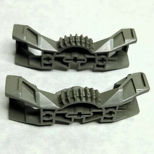 LEGO Parte 44247 Bionicle Rahkshi Torso Gear 7 Dientes Gris Oscuro Cantidad 2 - Imagen 1 de 6