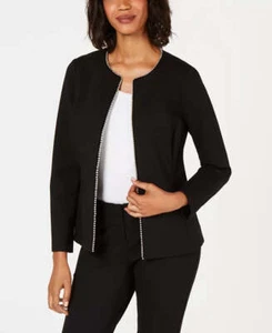 Alfani Petite Bead Trim Jacket, Size 4 - Picture 1 of 2