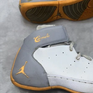 Air Jordan Schuhe Sneakers Jungen 6Y 631311-135 Melo 1.5 Carmelo Anthony Weiß Grau - Bild 1 von 11