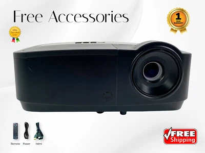 Eco-Friendly InFocus IN114x DLP 4K Projector 3200 Lumens 2160p PC 3D Ready HDMI - Image 1 of 4