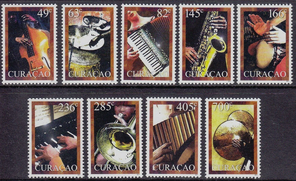 Curacao Issue 2011 (19-27) Music Instruments - Image 1 of 1