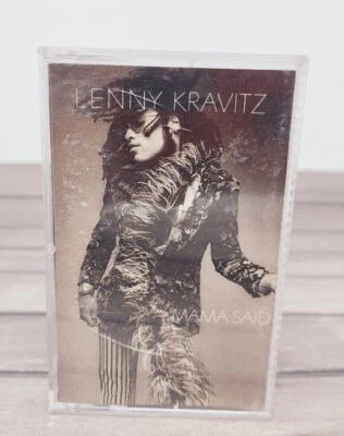 Lenny Kravitz MAMA SAID Audio Cassette Tape 1991 Canada Virgin Records Rock - Image 1 of 4