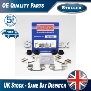 Fits Ford Ka 2016- 1.2 1.5 dCi Brake Pads Fitting Kit Front Stallex - Picture 1 of 6