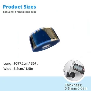 Seal Self Fusing Silicone Tape,Weatherproof Pipe Repair Tape for Emergency 1.5in - Picture 1 of 11