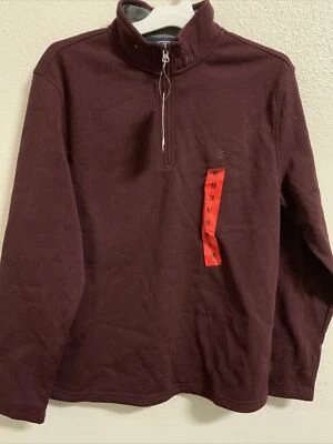 ⚡️IZOD Men’s1/4 Zip Natural Stretch Soft Touch Pullover Fleece Jacket (Medium) - Image 1 of 2