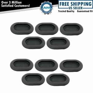 10 Piece Floor Pan Drain Plug Kit Direct Fit for 07-13 Jeep Wrangler 4 Door - Picture 1 of 5