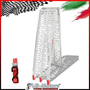 Rampa di Carico pedana per Moto e Quad Pieghevole in Alluminio Carico 340kg - Imagen 1 de 6