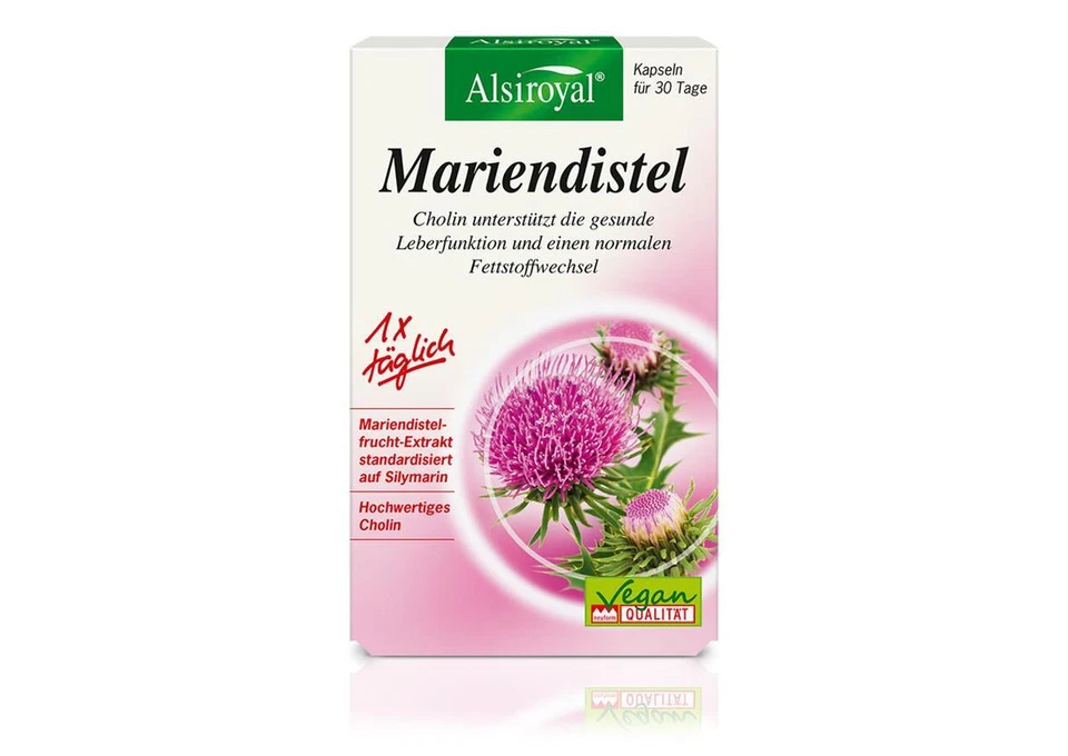 ALSITAN Alsiroyal Mariendistel 30 Kapseln (90,26 EUR/100 g)