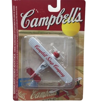 Gearbox Toys Campbell's Bi-Plane Collector's Toy New In Package - Image 1 of 4