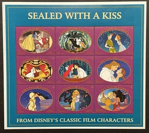 CUENTOS DE HADAS GRANADA DISNEY SELLADOS CON UN BESO 97 MNH CENICIENTA BLANCO NIEVE - Imagen 1 de 1