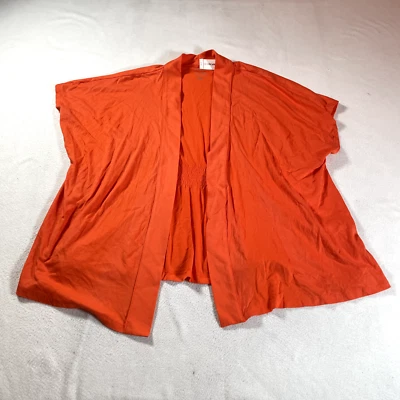 Lane Bryant кардиган свитер женщин 22 оранжевый коробка открытый передний весело и кокетливый новый - Изображение 1 из 4