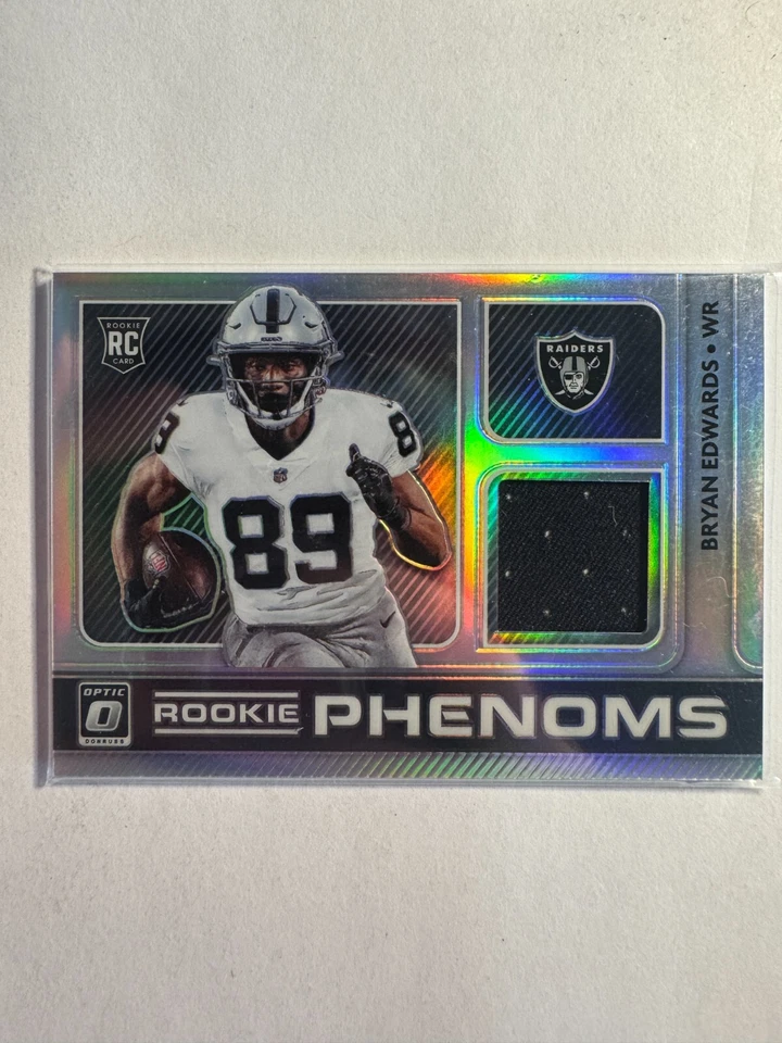 K307,290 - 2020 Donruss Optic Rookie Phenoms Jerseys #28 Bryan Edwards - Image 1 of 1