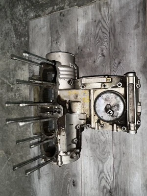 KAWASAKI KZ750 CRANKCASE UPPER AND LOWER USED OEM KZ KZ750E E2/E3 1980-82 - Image 1 of 4