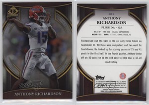 2022 Bowman University Chrome Bowman Invicta Anthony Richardson #BI-6