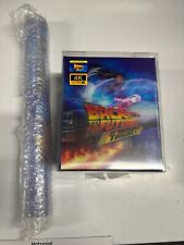 Back To The Future Maniacs Boxset 4K UHD Blu-ray Steelbook Filmarena & Poster