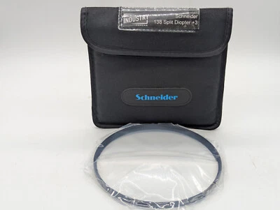 Schneider 138mm Water White +3 Split-Field Diopter Lens (Close-up Filter) - Image 1 of 2