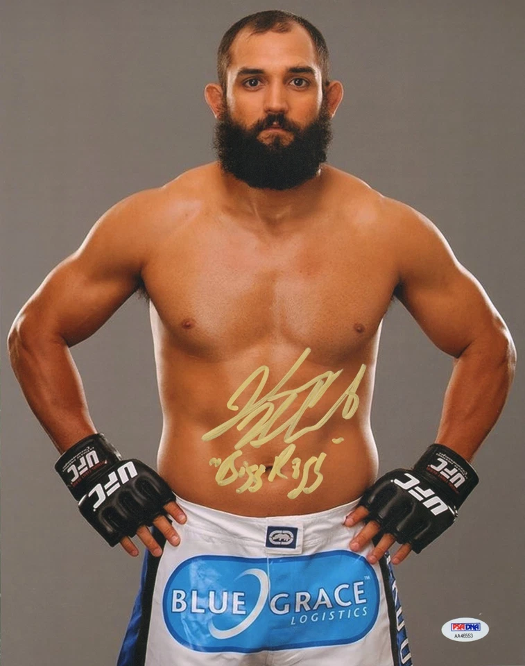Foto firmada por Johny Hendricks UFC 11x14 certificado de autenticidad PSA/DNA 181 171 185 Foto 1 de 1