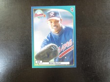 2000 Blueline Richmond Braves # 28 Brian Hunter Card (B60) Atlanta Braves
