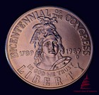 1989-D Modern Commemoratives Commemoratives : Congress clad 50¢