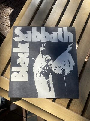 1972-1973 Black Sabbath pre concert poster - Image 1 of 3