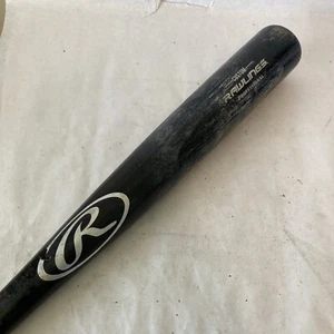 RAWLINGS Custom Professional Black 33.5" Ash Wood Bat - Picture 1 of 12